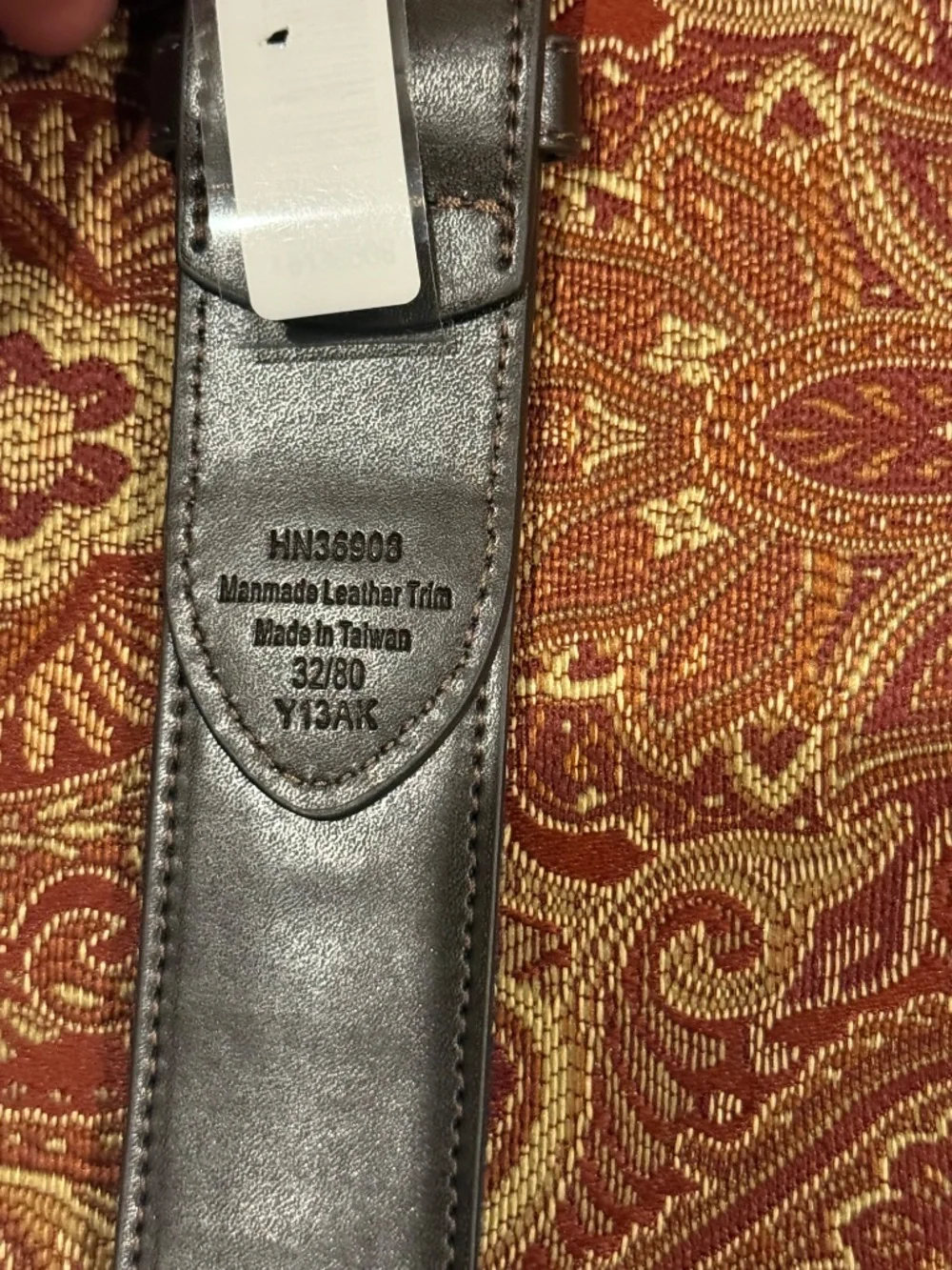 Penguin Men's Size 32 Navy/Red Lobster Belt MSRP $60